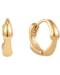 Vanhi - Colette Droop Link Huggie Earrings - Lyst