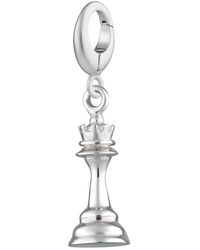 Lily Charmed - Sterling Chess Piece Charm - Lyst