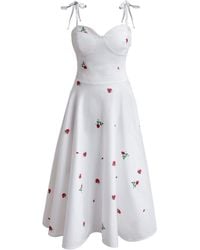 RainSisters - Sundress With Floral Print: Petite Fleur - Lyst