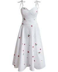 RainSisters - Sundress With Floral Print: Petite Fleur - Lyst