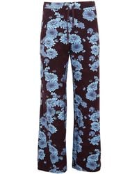 lords of harlech - Paige Serious Floral Knit Pant - Lyst