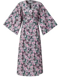 LA FEMME MIMI - Blossoming Kimono Dress - Lyst