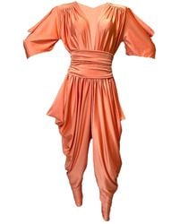 Julia Clancey - Peach Carmenita Melba Jumpsuit Set - Lyst