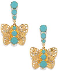 The Pink Reef - Filagree Drop Butterfly - Lyst