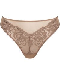 BonBon Lingerie - Neutrals Carmela Full Brief - Lyst