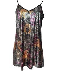 Any Old Iron - Big Cats Sequin Short Dress - Lyst