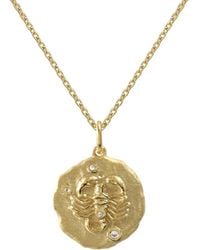 Hye Jane Jewelry - Scorpio Zodiac Necklace - Lyst