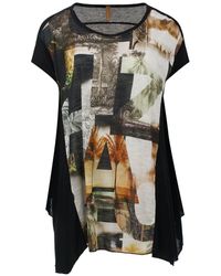 Conquista - Eclectic Voyage Oversized Top - Lyst