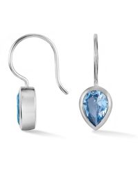 Dower & Hall - Pear Topaz Earrings - Lyst
