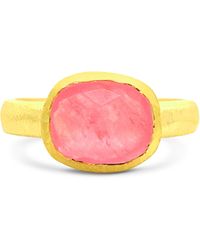 GEM BAZAAR - Paradise Ring In Pink - Lyst