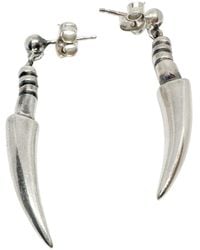 Tg-Jewellery by Tamara Gervasio - Sterling Spina Dangle Earrings – Giger - Lyst