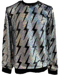 Any Old Iron - Iridescent Frightening Lightning Reversible Sequin Sweatshirt - Lyst