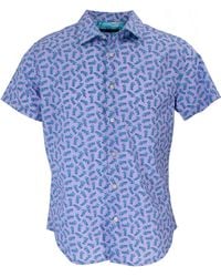 lords of harlech - Scott Swimming Seahorses Shirt - Lyst