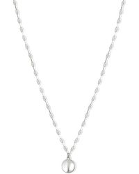Argento Vivo - Round Pendant Necklace - Lyst