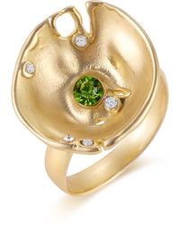 Rare Matters Jewelry - Organic Glass Lily Ring - Lyst