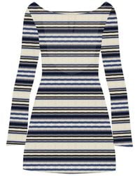 Blackbough Swim - Meredith Open Back Dress Half Time Stripe - Lyst
