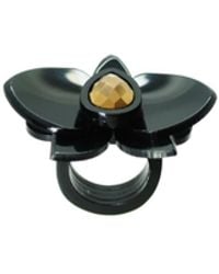 Gissa Bicalho - Acrylic Handmade Ring Orchid - Lyst