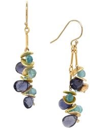 Lori Kaplan Design - Hydrangea Signature Earrings Main - Lyst