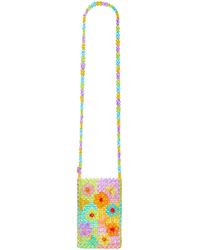 Tillie Beads - Blooming Butterflies Beaded Crossbody Bag - Lyst