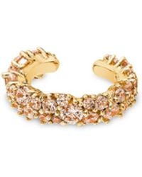 SALLY SKOUFIS - Cosmic Ear Cuff With Made Cz Diamond Stimulant - Lyst