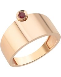 Dime Tribe - Ruby Detailed Ring - Lyst