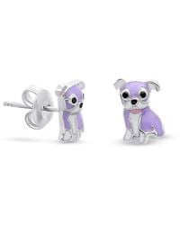 Cloud Haven - Bulldog Stud Earrings - Lyst