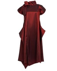 Bianca Popp - Halves Shoulder Ribbon Asymmetrical Dress - Lyst