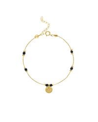 Olivia Le - Journey Agate Beaded Bracelet With Coin - Lyst