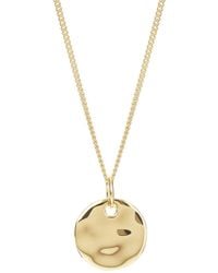 Muru - Ripple Disc Necklace - Lyst