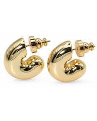 Miss Cecilia - Puffy Hoops - Lyst