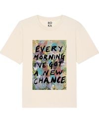 Boutique Kaotique - Neutrals Every Morning Organic Cotton T-Shirt - Lyst