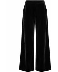 Traffic People - Folklore Velvet Wide Leg Edith Trousers - Lyst
