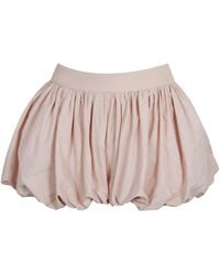 Miss Circle New York - Savina Tulip Taffeta Bubble Shorts - Lyst