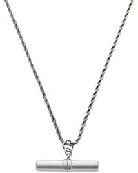 Bermuda Watch Company - Maivelle Blair T-Bar Rope Chain Necklace - Lyst