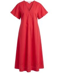 Adrift Clothing - Tatum Flutter Sleeve Dress - Lyst
