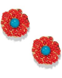 The Pink Reef - Vintage Inspired Valencia Earring - Lyst