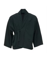 MOE - Pine Wool Jacket Reversible - Lyst