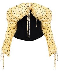 28Natelier - Polka Dot Corset - Lyst