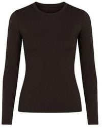 Conquista - Dark Jersey Top - Lyst