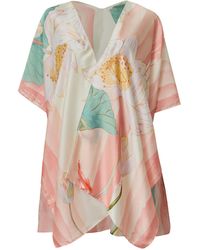 James Lakeland - Floral Peach Kaftan - Lyst