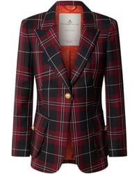 The Extreme Collection - Tartan Check Blazer Gregor - Lyst