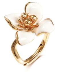 Retro Chic - Iris Blossom Ring - Lyst