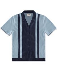 &SONS Trading Co - Milano Knitted Polo Shirt - Lyst
