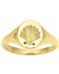 Zoe & Morgan - Secret Society Of Shell Lovers Signet - Lyst