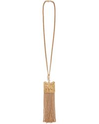 Lovard - Double Eagle Tassel Necklace - Lyst