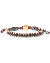 Harbour Uk - Brass & Wine Aquagreen Rope Bracelet For Women. Harrogate Connection - Lyst