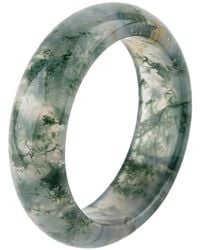 seree - Seaweed Jade- Agate Ring - Lyst