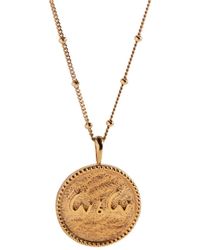 Claire Hill Designs - Love Is Love Coin Necklace - Lyst