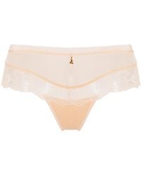 BonBon Lingerie - Neutrals Angelina Full Brief Nude - Lyst