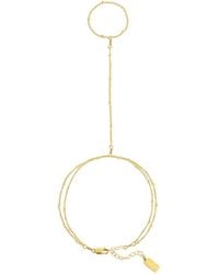 SET & STONES - Palmer Hand Chain - Lyst